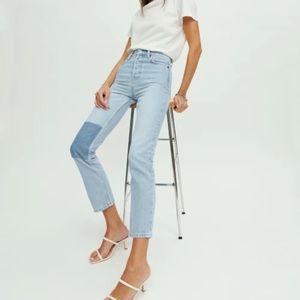 Reformation Cynthia Patch High Rise